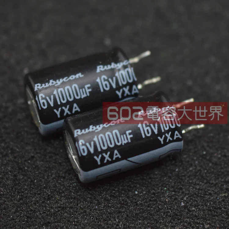 50PCS/20pcs Rubycon electrolytic capacitor 16V1000uf 16v YXA 10*16 105 degrees FREE SHIPPING