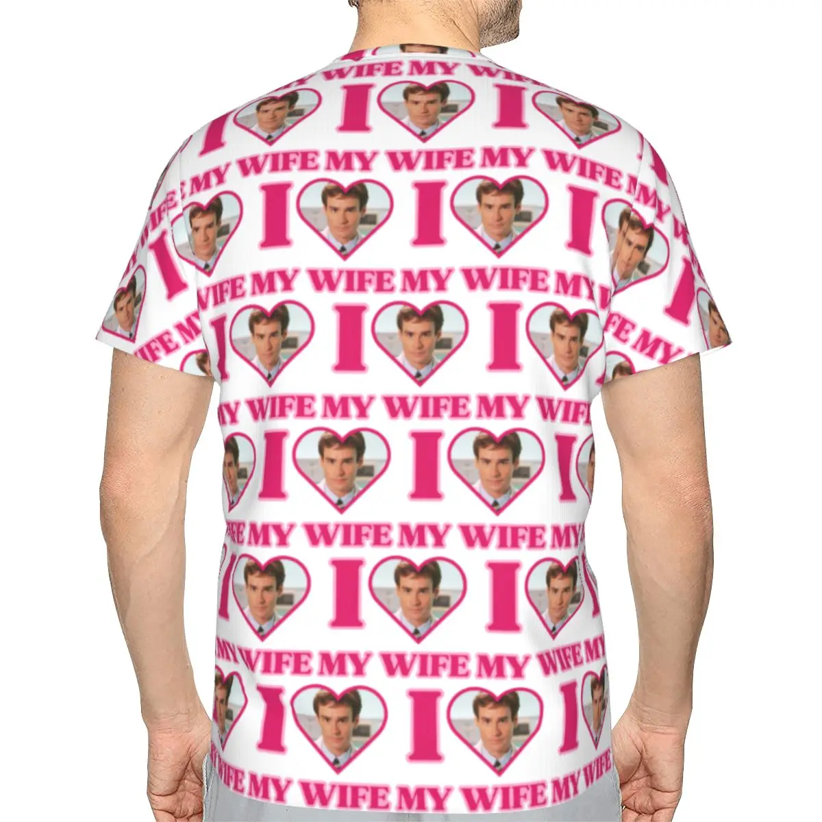I Love James Wilson House MD 100% Cotton T-Shirt Men'sClassic T Shirts Men Round Neck Short Sleeve
