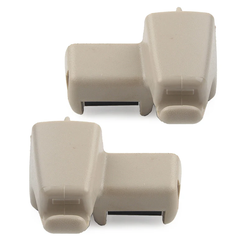 New EGP000040NUG EGP000050NUG 1 Pair Beige Car Left Right Sun Visor Clip Retainer Fit For Land Range Rover L322 2003-2011 2012