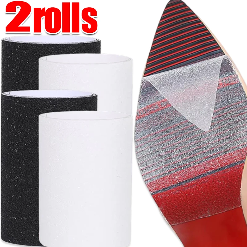 

10x50cm Shoes Sole Protector Sticker for Designer High Heels Self-Adhesive Ground Grip Shoe Protective Bottoms Outsole Insoles