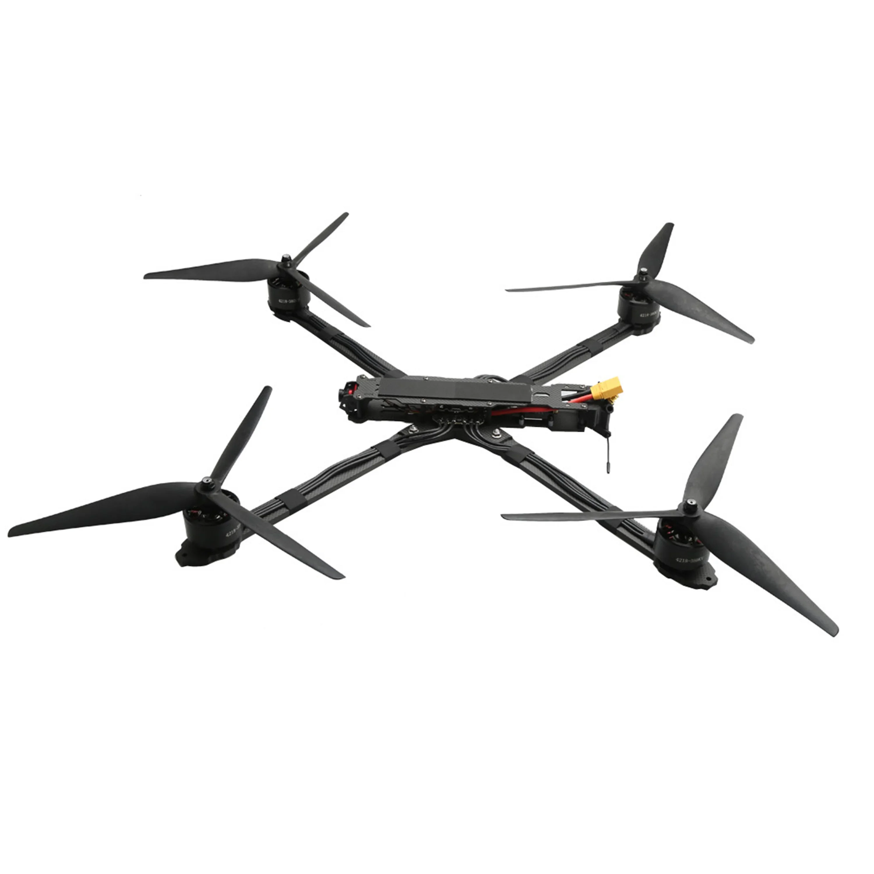 GX-13 13 inch Koolstofvezel Rack 590mm Verbeterde 7mm Arm FPV Frame Kit voor RC Freestyle X-klasse Lange Afstand Drone X-klasse DIY Onderdelen