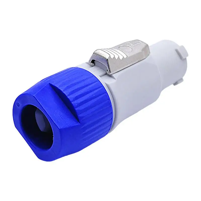 3-polige Speakon-Stekker Voortreffelijke Audio-Stekker Luidsprekerkabel Connector Multifunctionele 3-Pins Audio Video Connector 3 Polige Stekker