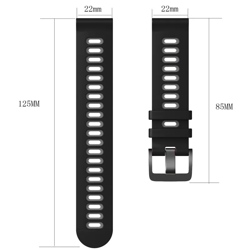 For Huami Amazfit GTR 47mm /Pace/Stratos 3 2 2S Bracelet Silicone Watchband For Amazfit GTR 4 3 2 2E GTR3 Pro 22mm Watch Band