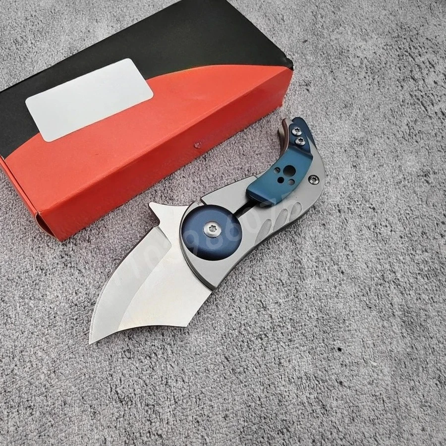 C256 سوبر كول سكين للفرد صغير 440C شفرة مقبض ألمونيوم التخييم في الهواء الطلق التكتيكية الطوارئ الدفاع عن النفس سكين الرجال الهدايا