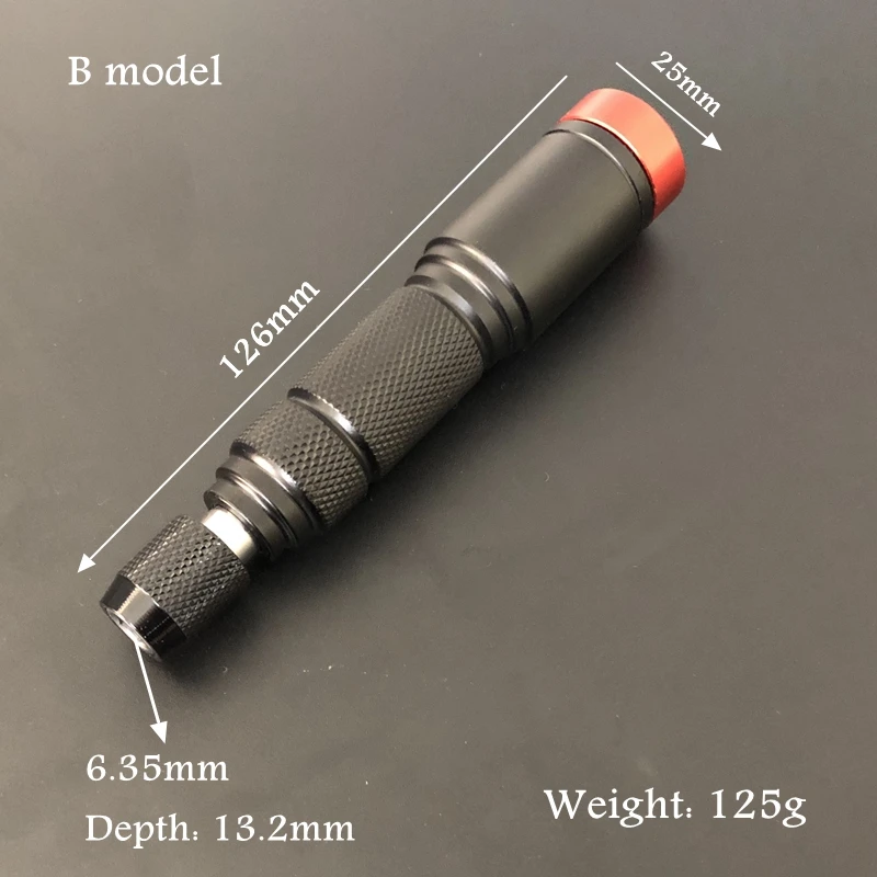 Quick Release 1/4 Inch Hex Shank 6.35mm Screwdriver Bit Holder Aluminum alloy DIY tool manual handle