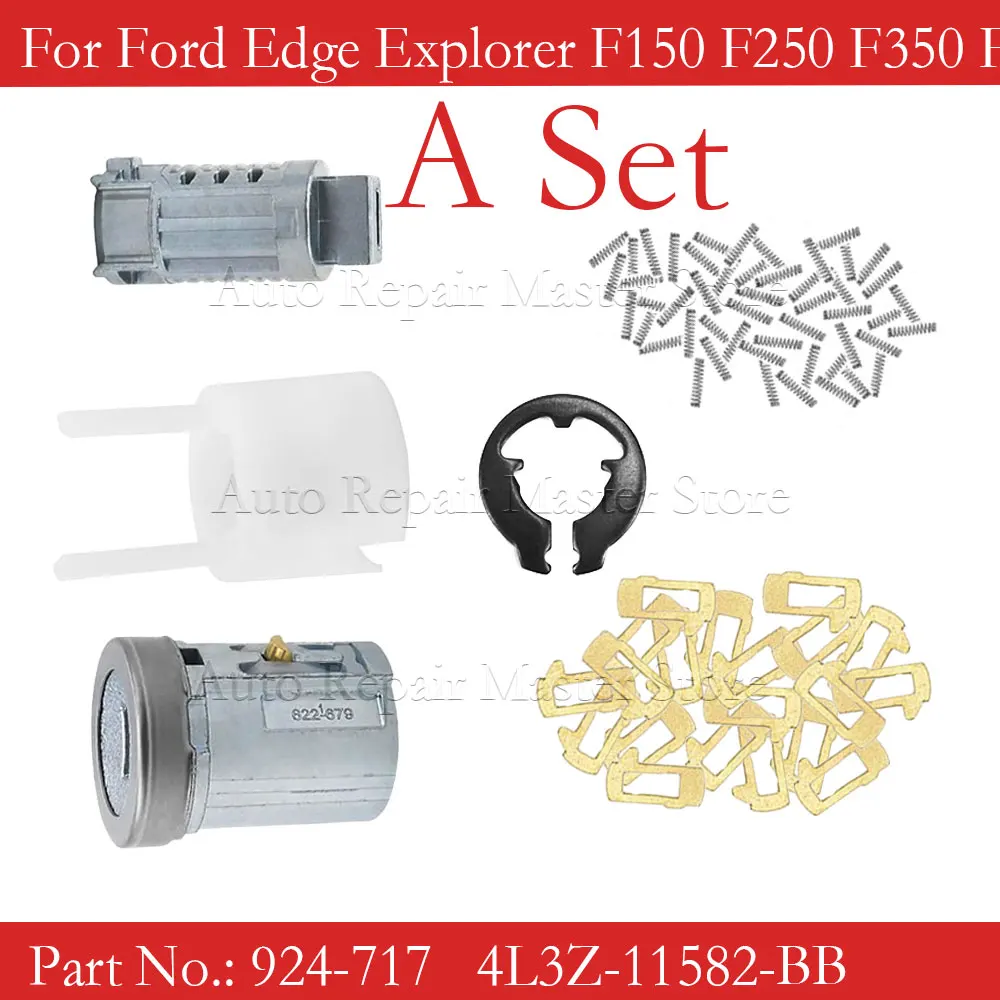 

924-717 4L3Z-11582-BB Ignition Switch Lock Cylinder Assembly For Ford Edge Explorer F150 F250 F350 Lincoln MKX Replace