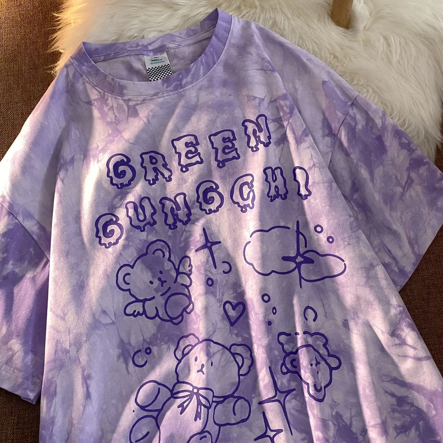 T-shirt Vintage d'été pour femmes, Harajuku Sle ort Sve, vêtements décontractés pour dames, vêtements de saison printemps-automne