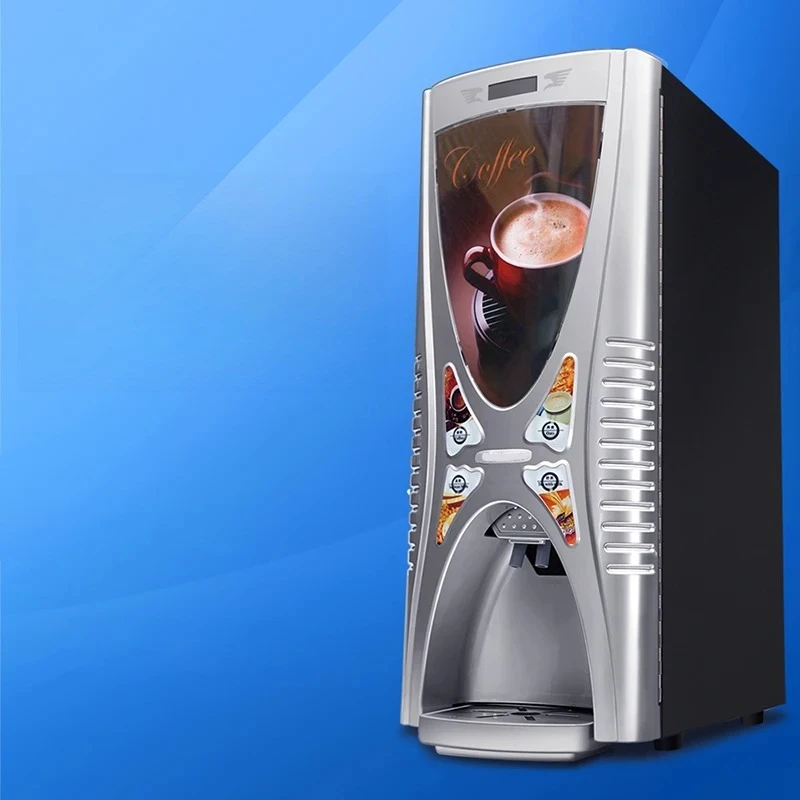 #Commercial automatic instant coffee machine, beverage machine, hot drink, soybean milk machine 220V 201DJ