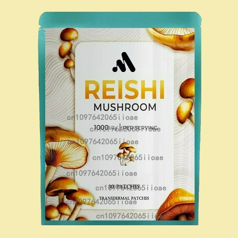 

30 Patches Reishi Mushroom Transdermal Patches Ganoderma Lucidum Mood Sleep Immune Support