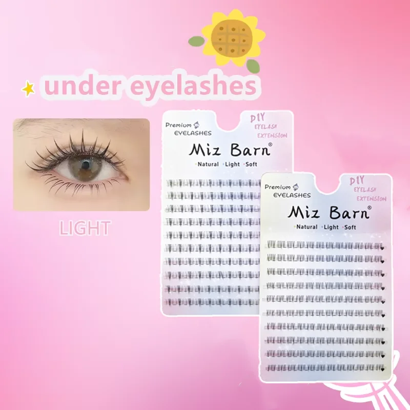 Süße Wimpernverlängerung für den persönlichen Gebrauch – Professionelles Make-up, Einzelwimpern-Cluster zum Aufkleben, künstliche Wimpern
