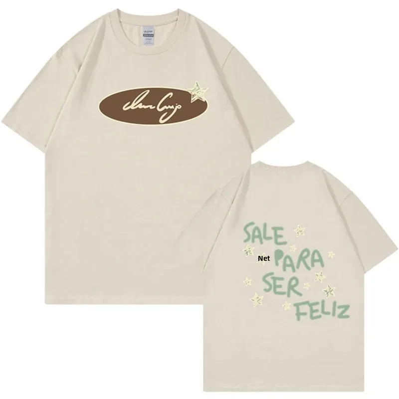 إيفان كورنيجو بيع لقميص سعيد نظرة جولة الجزء 2 متر القطن طاقم الرقبة قصيرة الأكمام المرأة تي شيرت غير غرزة الديكور الخارجي