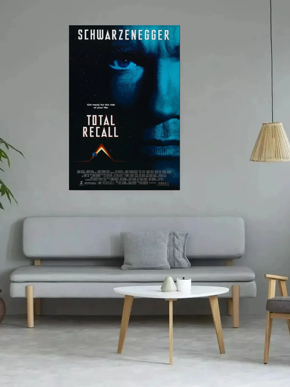 Total Recall Movie, Art Picture Print Silk Poster,Home Wall Decor