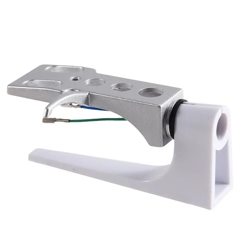 BTLIFE-Cartridge Alignment And Overhang Gauge Tool 52Mm-For Vinyl Turntables With Cartridges And Styli, LP Accessory White+Silve