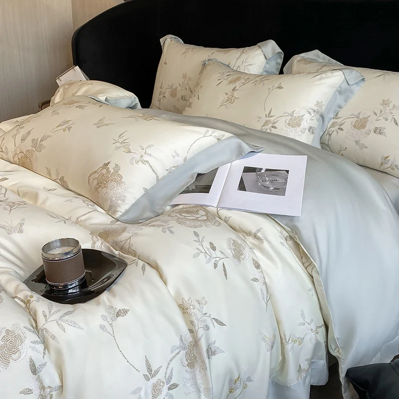 

Мягкая простыня для дома в отеле 500TC, 100% органический эвкалипт, лиоцелл, встроенная простыня, упаковка, комплекты шелкового постельного белья, 100% комплект шелковистого простыня