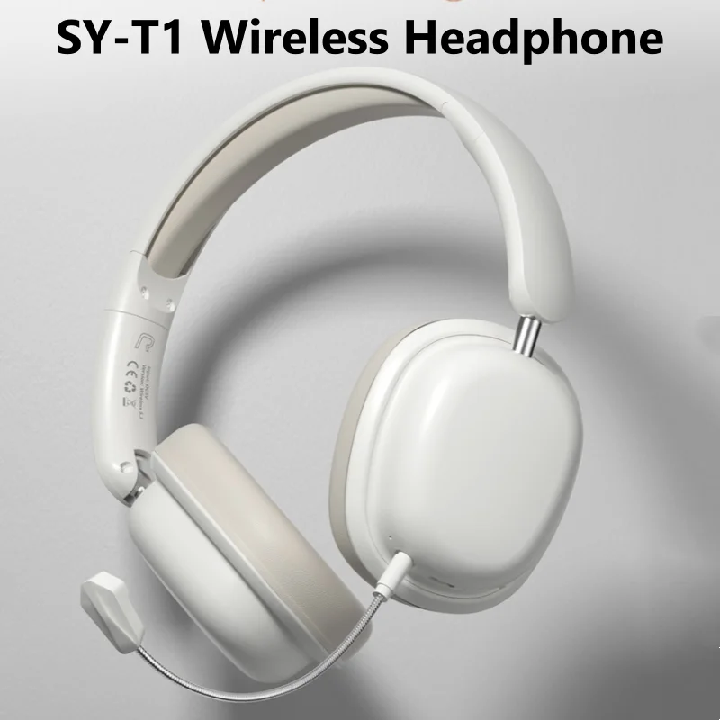 

2025 Новая Bluetooth-гарнитура, беспроводная игровая гарнитура, сверхдлительная гарнитура для мобильного телефона, двусторонний стереозвук с микрофоном
