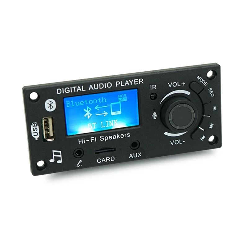 LCD Screen Display Mp3 Decoder Board Bluetooth Module DIY Products Car Audio Accessories Audio Amplifier Board