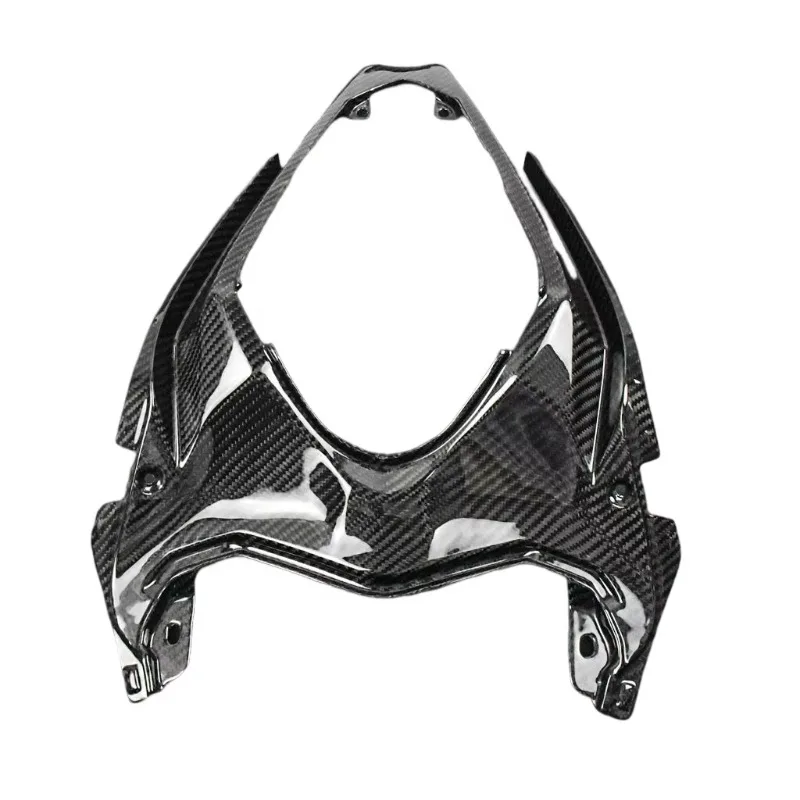 True Carbon Fiber Black Durable Scratch-resistant Rear Tailstock Cover for Ninja 400