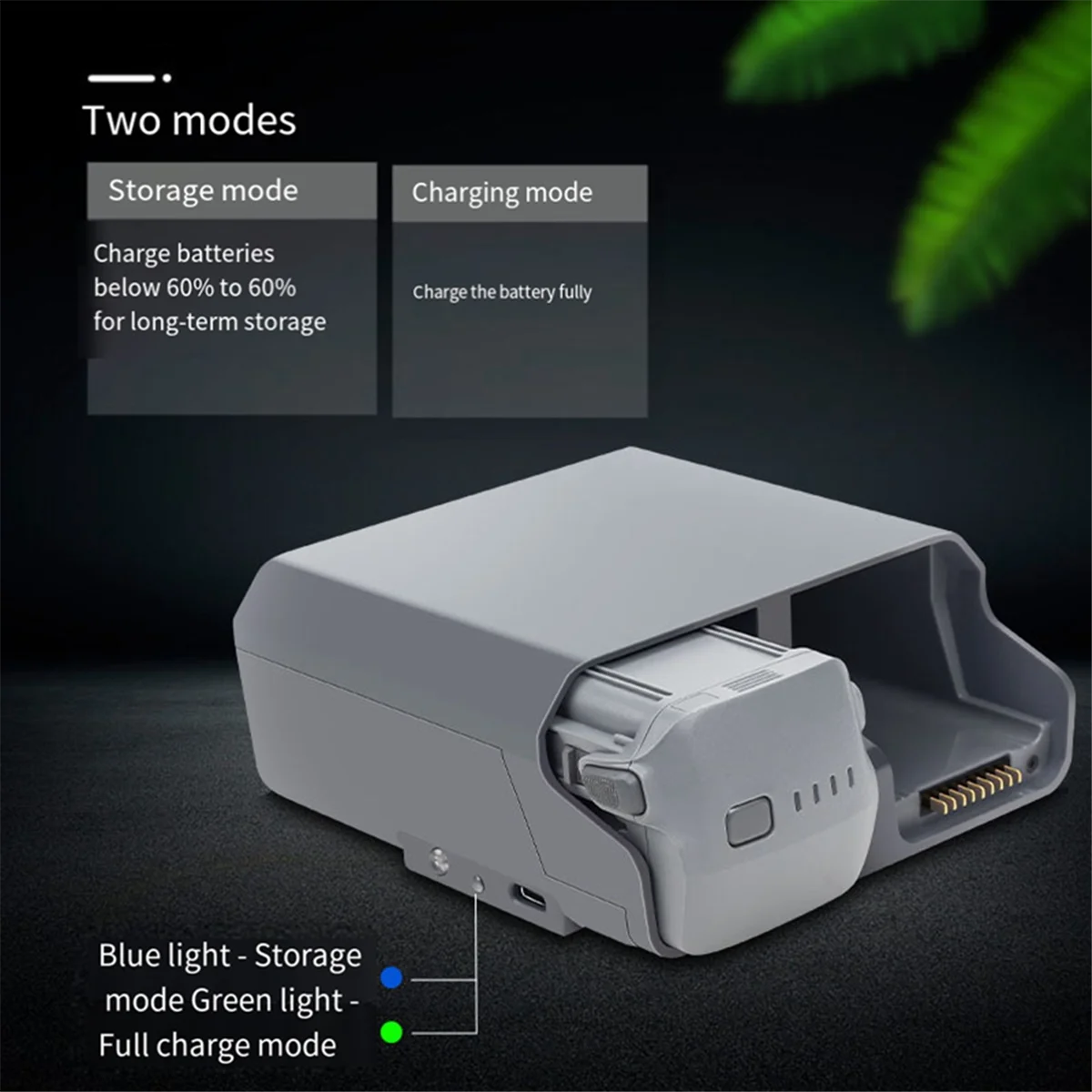 

T36C Replace for Air 3 Battery Charging Hub 2-Way Charger Supports PD 65W PD 100W for Air 3 Battery Manager