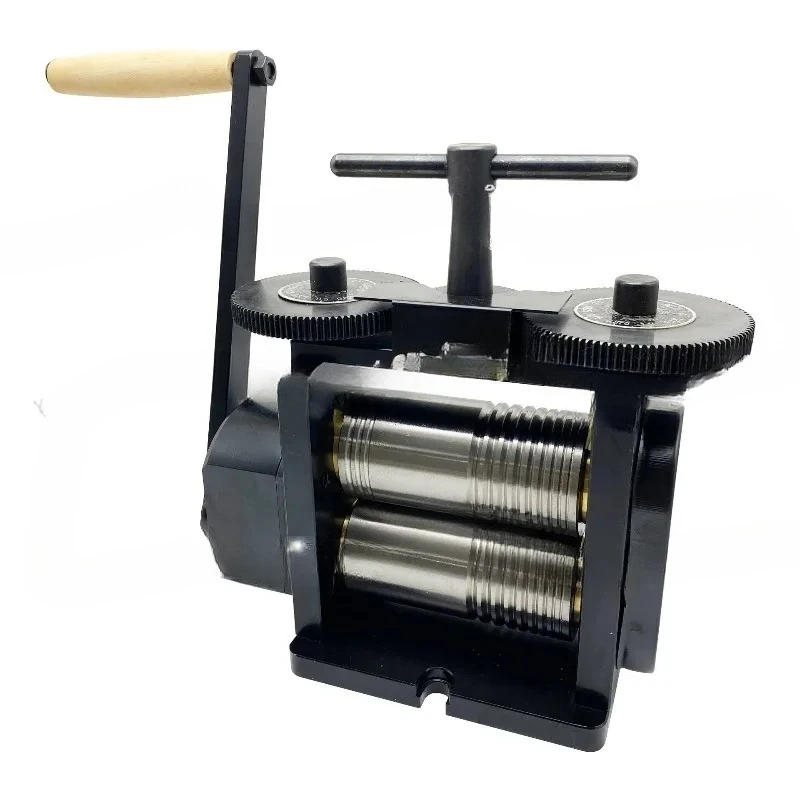 Hand pressing machine Manual wire drawing machine Gold and silver jewelry gold production Tablet shaping DIY labor-saving