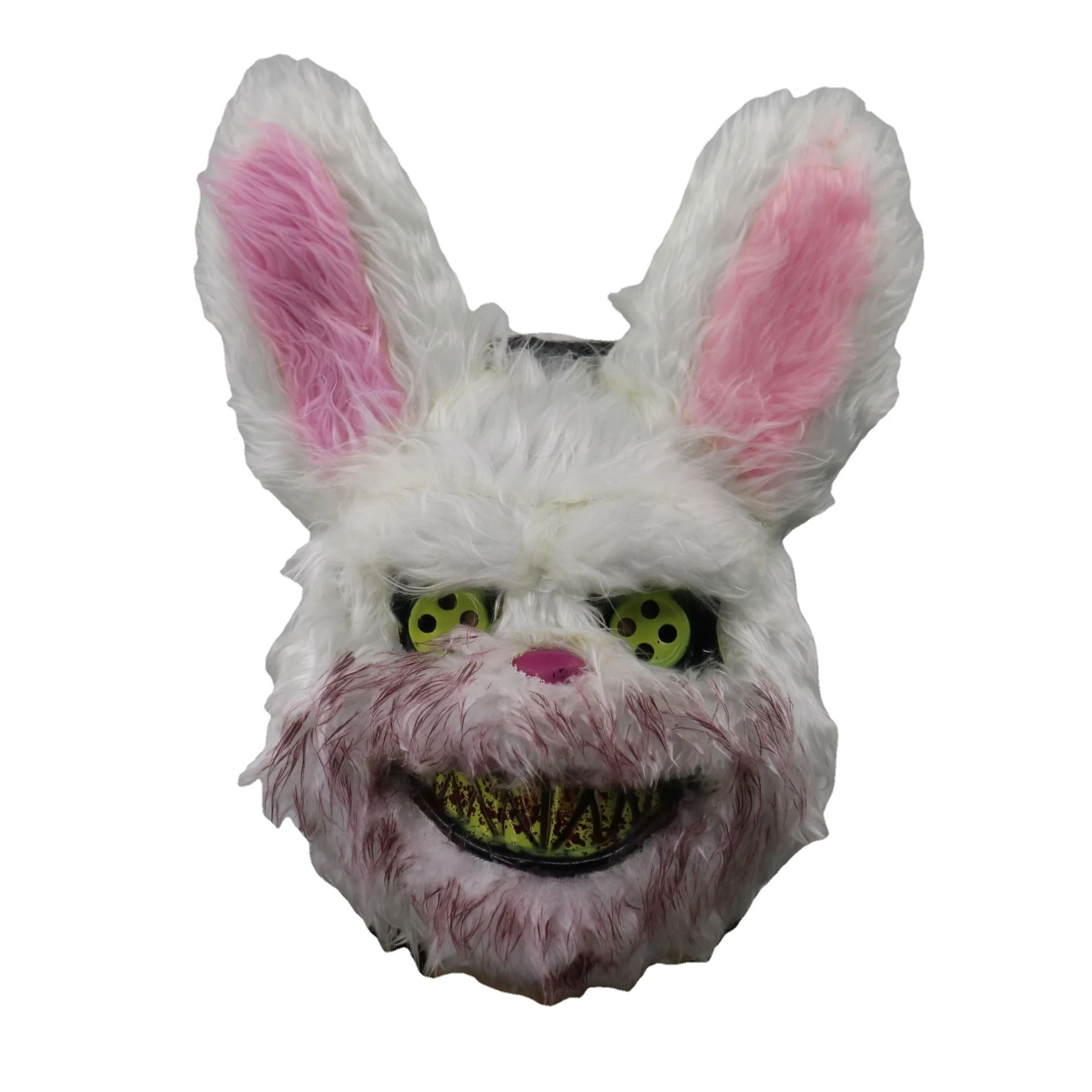 

Halloween Party Decoration Rabbit Cosplay Mask Scary Head Cover Halloween Carnival Costume Headgear Props Dance Masquerade