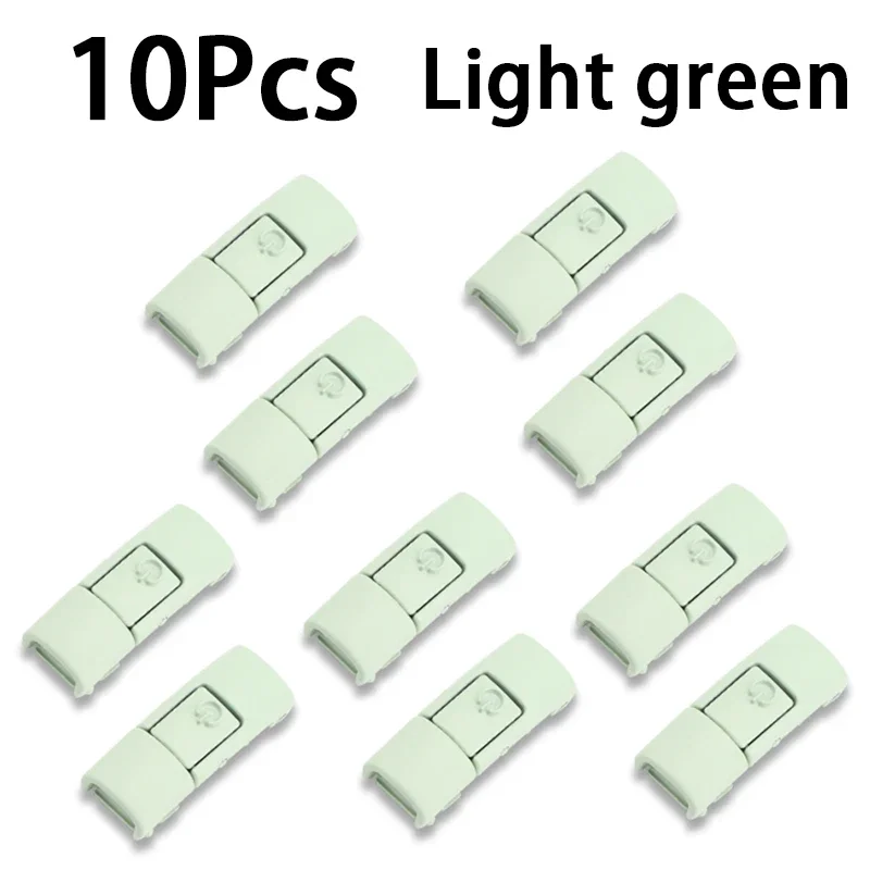 10 Stuks Nieuwe Clip Druk Gesp Schoenveters Kleurrijke Metalen Schoenveter Druk Lock Schoenen Accessoires AF1 Sneakers Kits Metalen Veters Gesp
