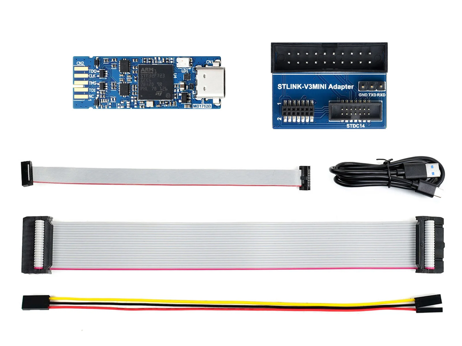 

STLINK-V3MINIE In-Circuit Debugger And Programmer For STM32 Support up to 24 MHz