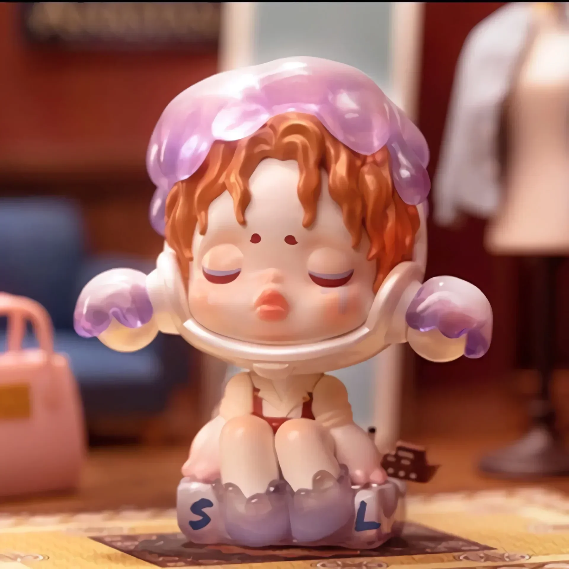 POP MART SkullPanda Mystery Cut Series Kawaii Action Figure Blind Box Designer Collectible Figurine Doll for Kids Gift
