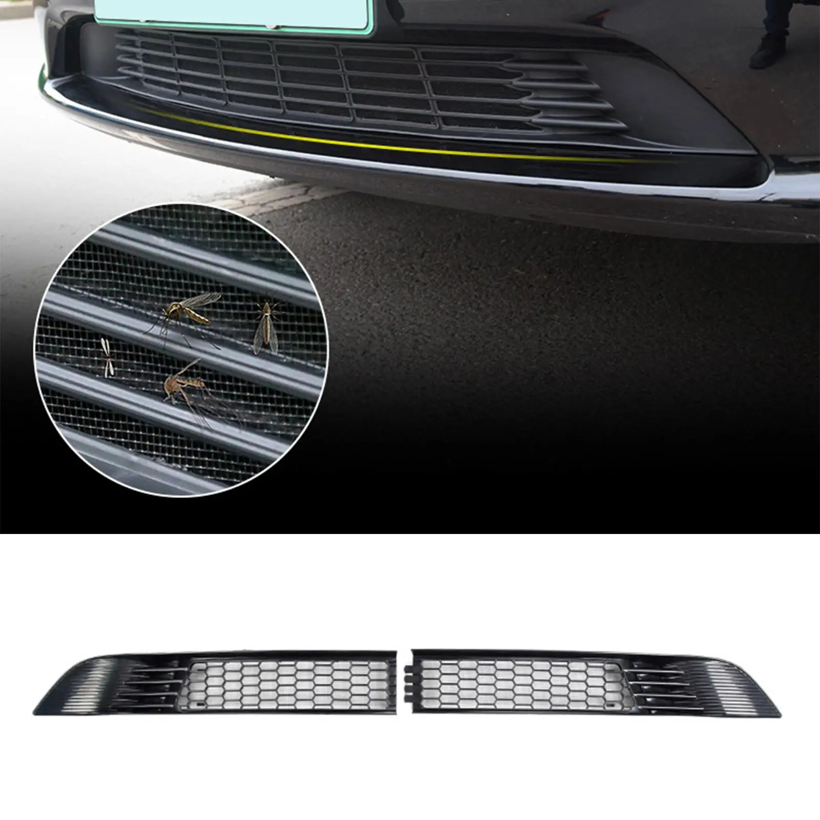 for Model Y Insect Net Decoration Cover Gravel Sand 2020 2021 2022