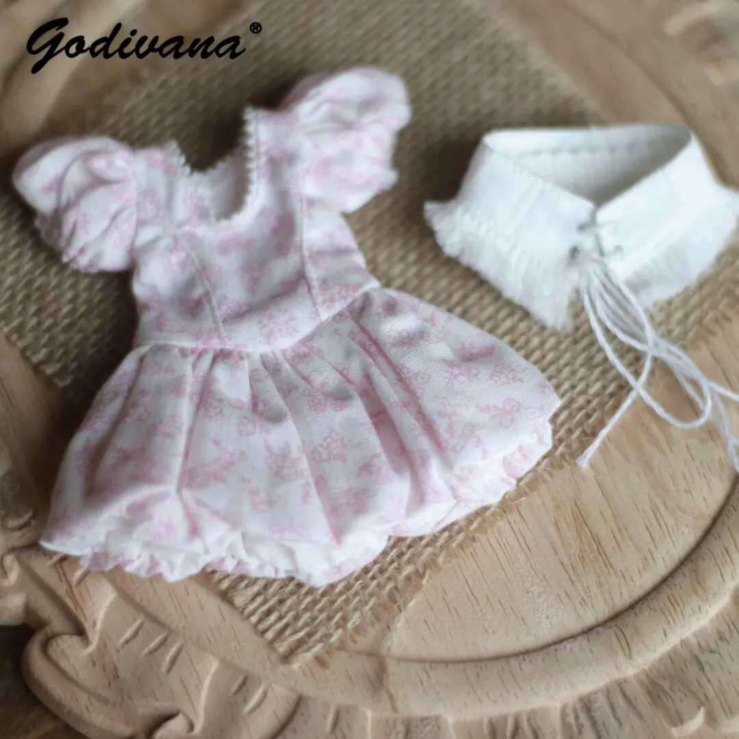 robe-a-manches-bouffantes-a-fleurs-roses-pour-poupee-bjd-ob22-ob24-azones-blythe-tenue-de-poupee-en-dentelle-a-epaules-denudees-avec-ceinture-corset-a-la-taille
