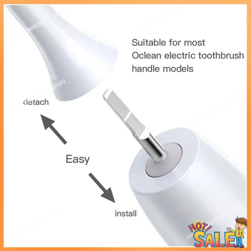 

AB68 10 шт. сменные насадки для электрической зубной щетки Oclean Flow/X/X PRO/F1/One/Air 2, насадки Dupont с мягкой щетиной D