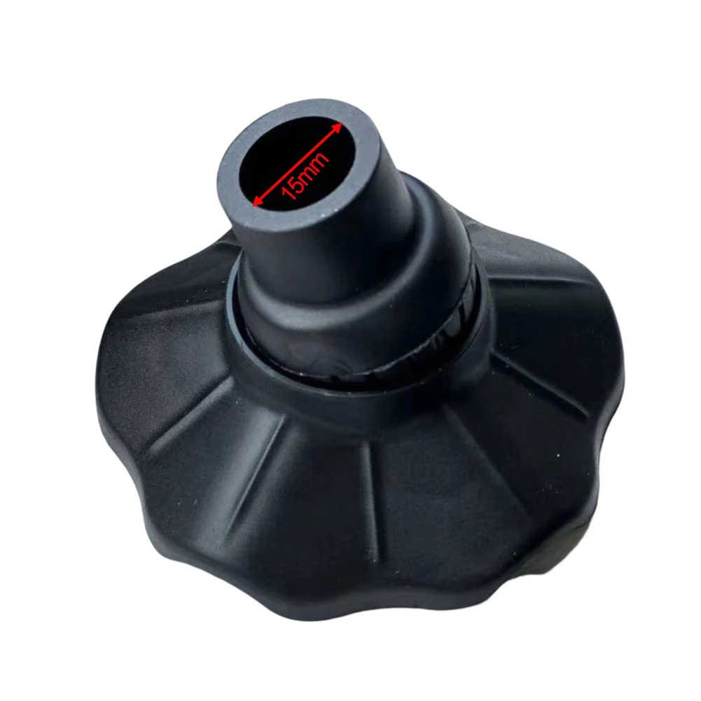 4er-Pack Campingstuhl-Fußpolster, Kunststoff, rutschfeste Beinabdeckungen, Anti-Sink, für Outdoor-Wanderungen, 13 mm, 15 mm, 16 mm, Schwarz – Detail 10
