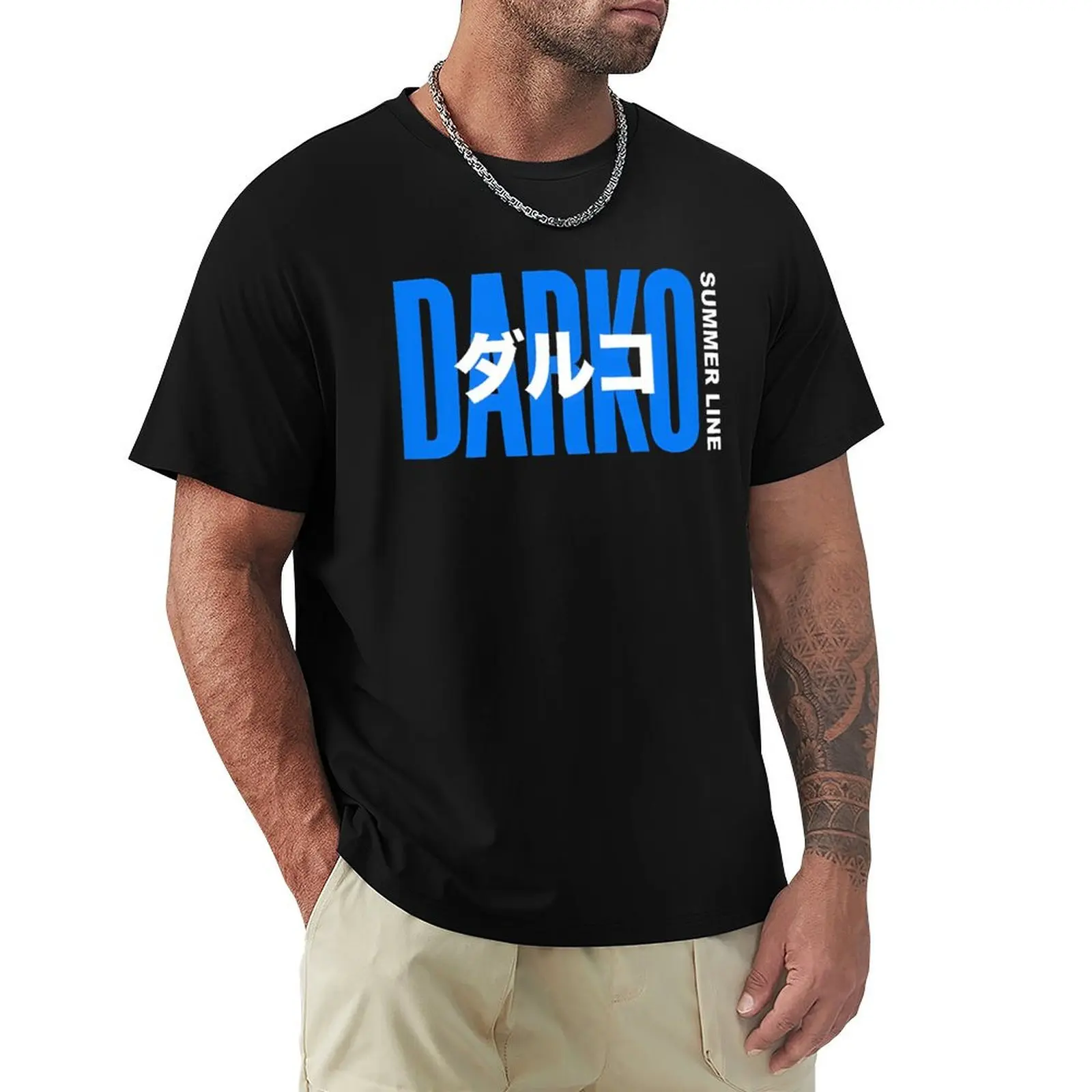 darko us Green T-Shirt Basic Solid Color Short Sleeve Cotton Top