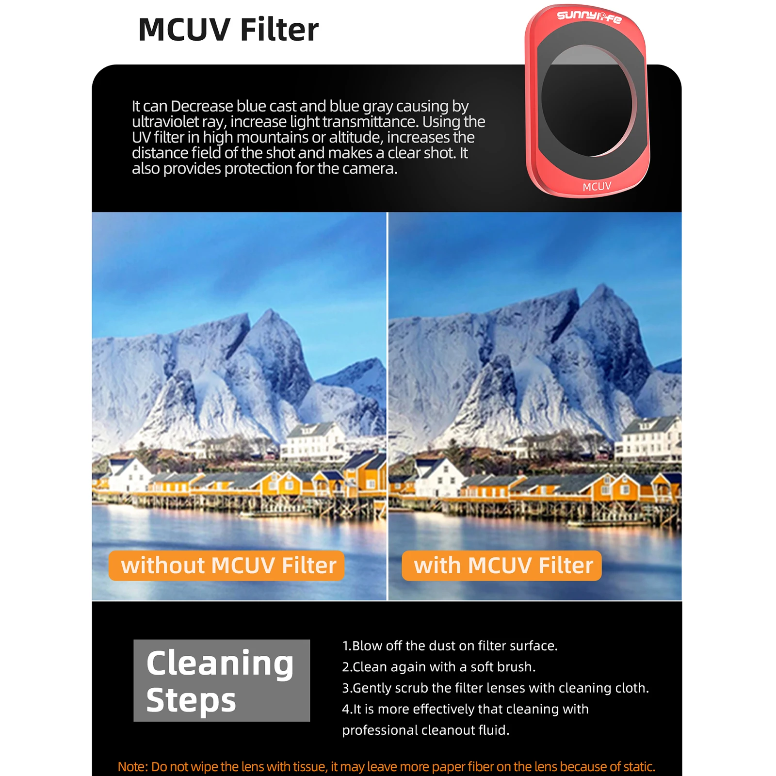 Objektivfilter-Set für DJI OSMO Pocket 3 4 CPL ND16 ND32 ND64 MCUV Schwarzer Soft-Filter für DJI Pocket 4/3 Kamera-Zubehör – Detail 18