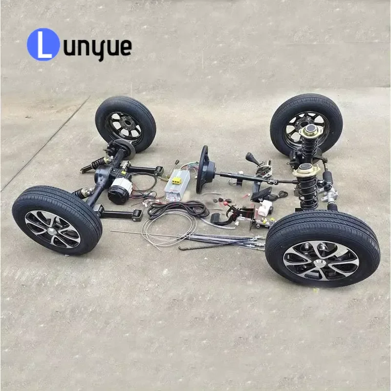 5/13/16k Motor Independent Suspension Buggy Electric Car ATV Front Swingarm Wishbone Front Rear Axle Drive Kit With Wheel for