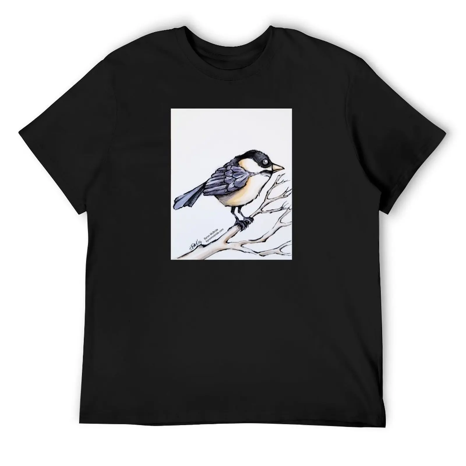 Chickadee T-Shirt anime clothes man t shirt korean fashion black t-shirts for men