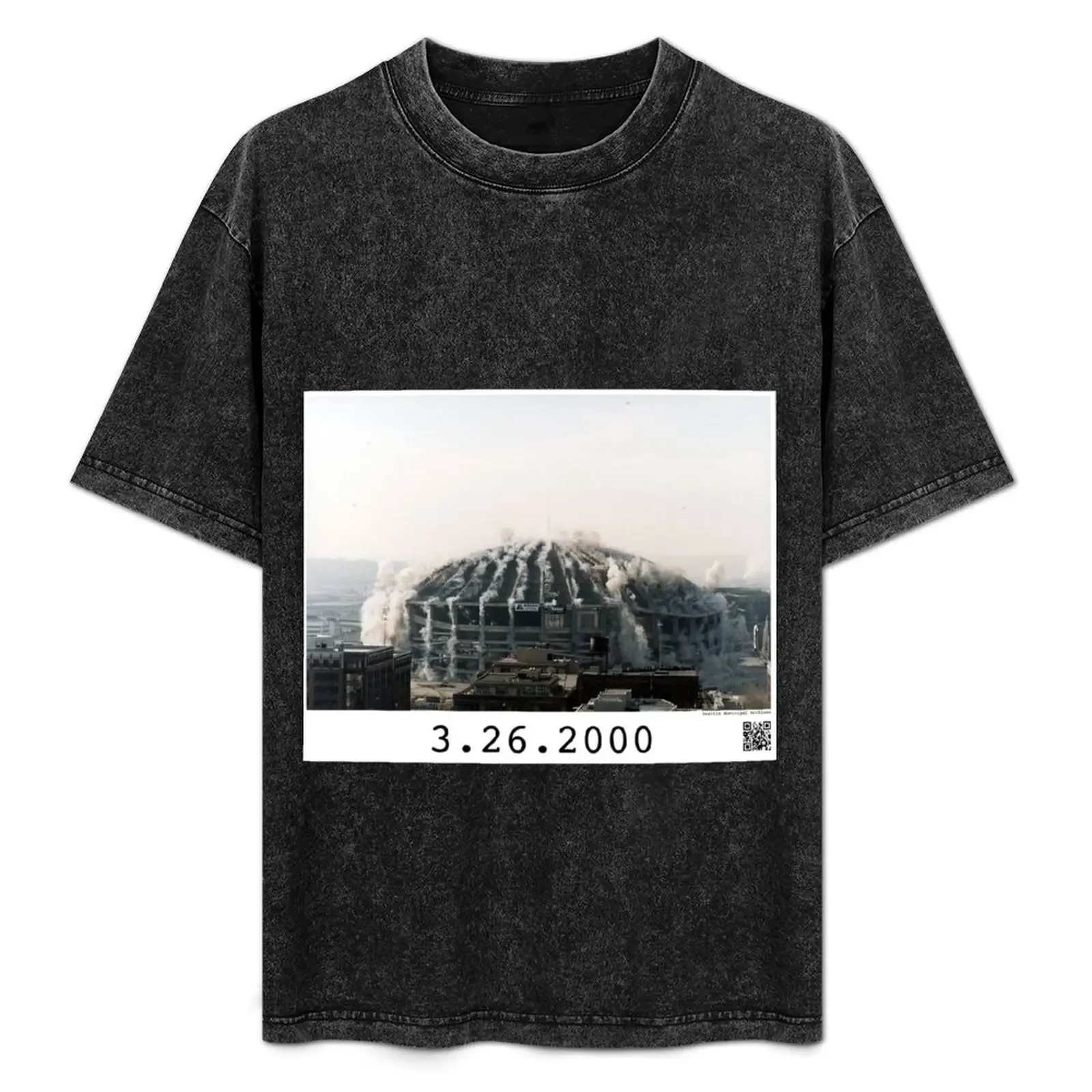 

Seattle Kingdome Implosion T-Shirt t shirts for man slim fit t shirt personalised t shirt man plain shirt man luxury T-Shirt