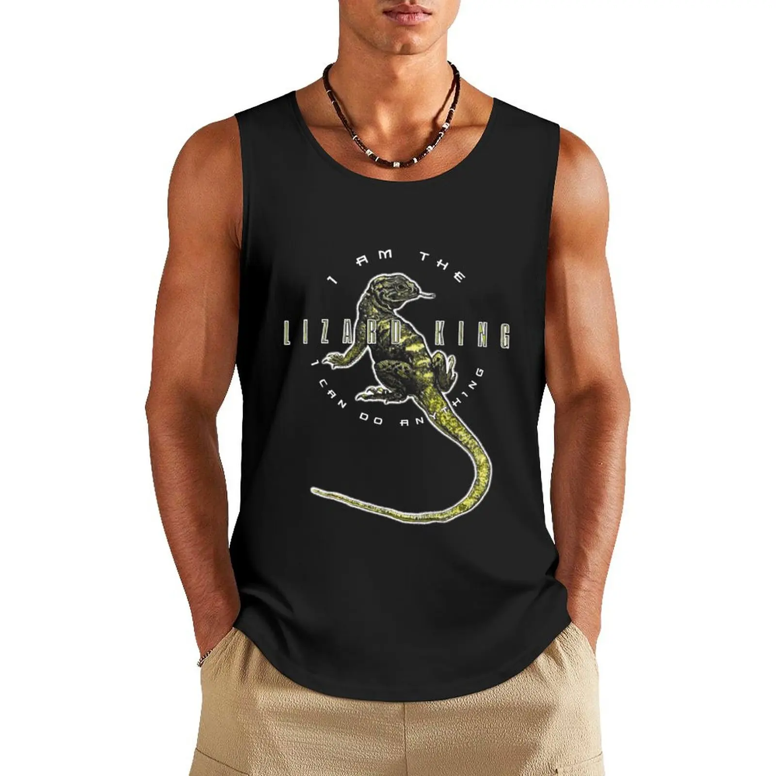 

Jim Morrison The Lizard King The Doors Tank Top summer Vests sleeveless shirts Men's t-shirt