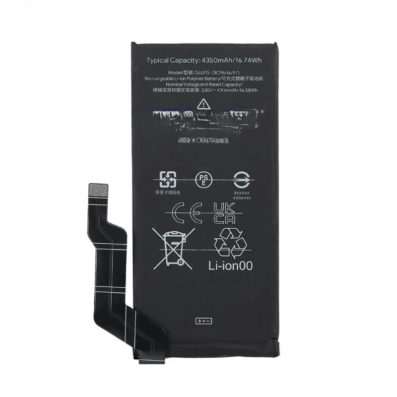 بطارية بديلة عالية الجودة 3.85 فولت 4350 مللي أمبير في الساعة GLU7G للهاتف المحمول لهاتف HTC Google Pixel 6A