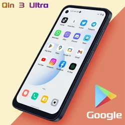 Qin 3-Ultra Adicionar Google MTK G99 Smart Phone, Versão Global, 5,02 