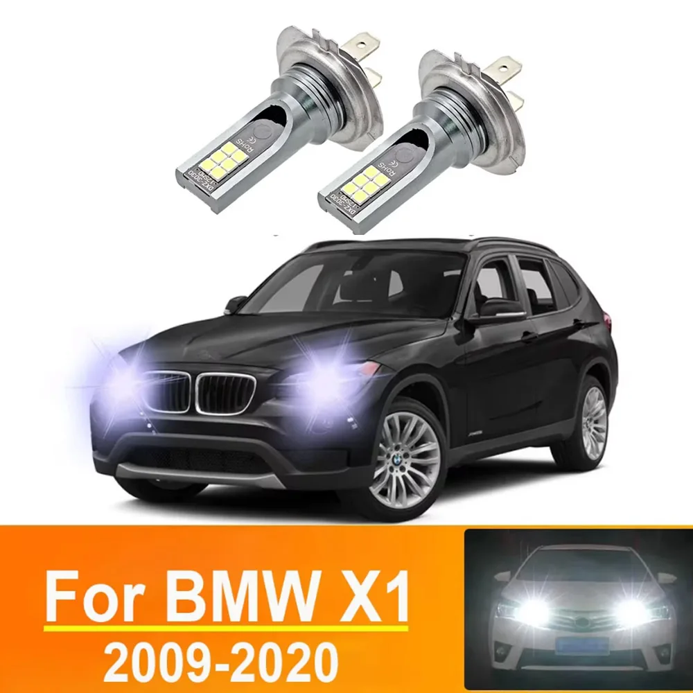 

Лампы Canbus H7 для фар BMW X1 E84 F48 2009-2020: ближний и дальний свет, галогенные лампы