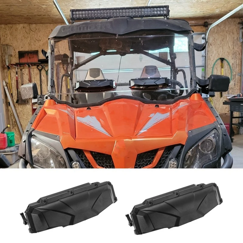 

UTV Windshield Vent Install Kit For Hard Coated Polycarbonate Windshields For Can-Am Maverick X3 Polaris RZR 800 900 Supplies