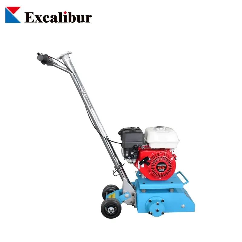 Popular Walk Behind 60kg 200cm Width Concrete Floor Surface Scarifier for Repavement of Concrete Road