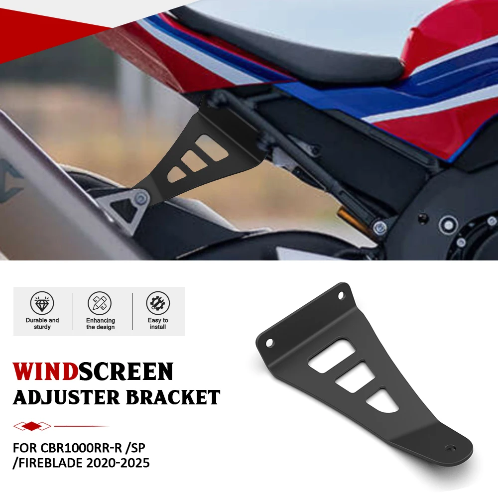 

Motorcycle For Honda CBR1000RR-R /SP /Fireblade 2020-2022-2023-2024-2025 Exhaust Hanger Bracket Adapter Holder Mount Decoration