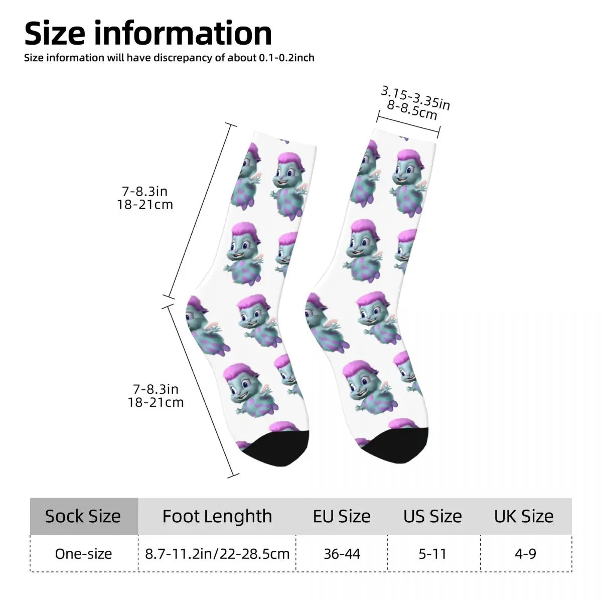 Bibble From Fairytopia Socks Fashion Stockings Men Comfortable Cycling Socks Winter Custom Non Slip Socks