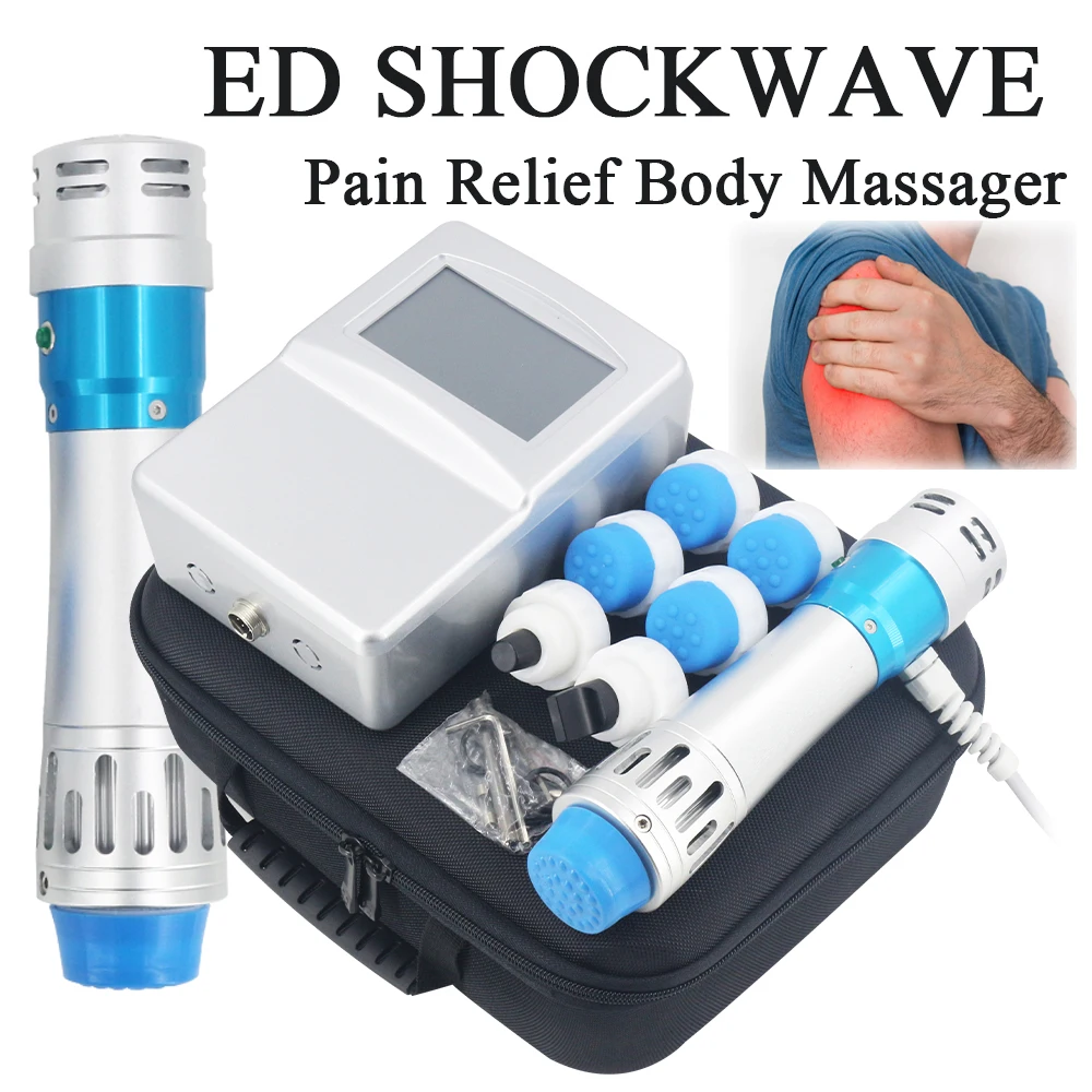 

External Shockwave Therapy Machine 270MJ ED Treatment Massager And Shoulder Pain Muscle Deep Tissue Shock Wave Equipment 2022New