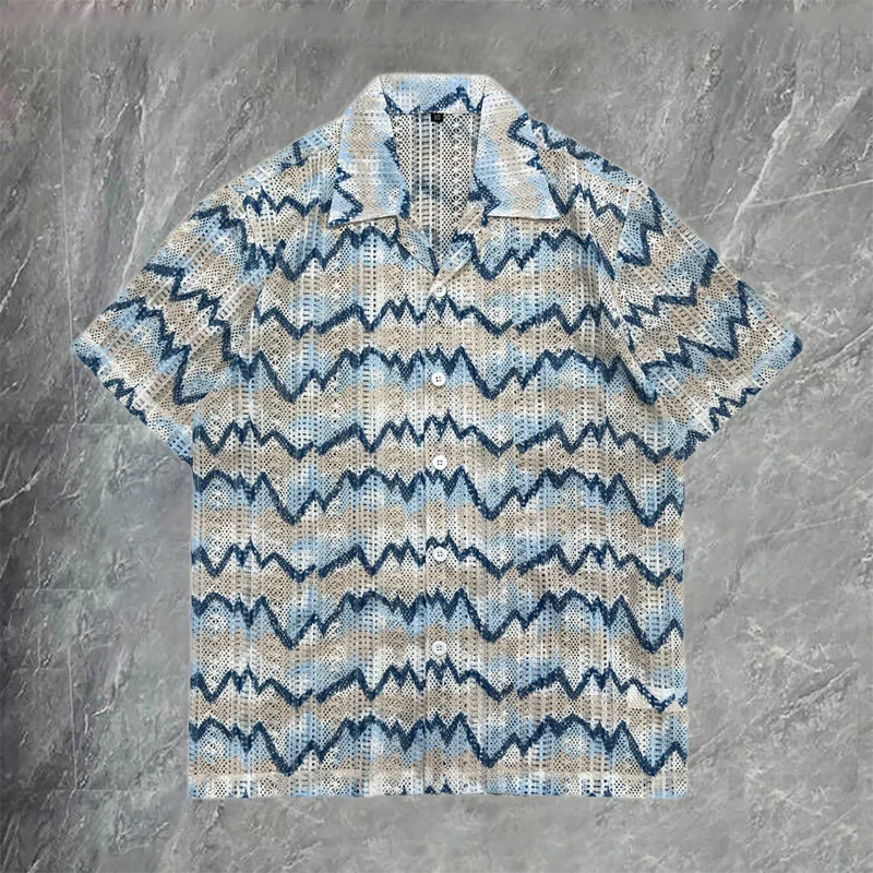 

Модная рубашка для клубных вечеринок, мужская рубашка с простым принтом, трикотажная рубашка, деловая формальная рубашка, мужская рубашка для торжественных мероприятий