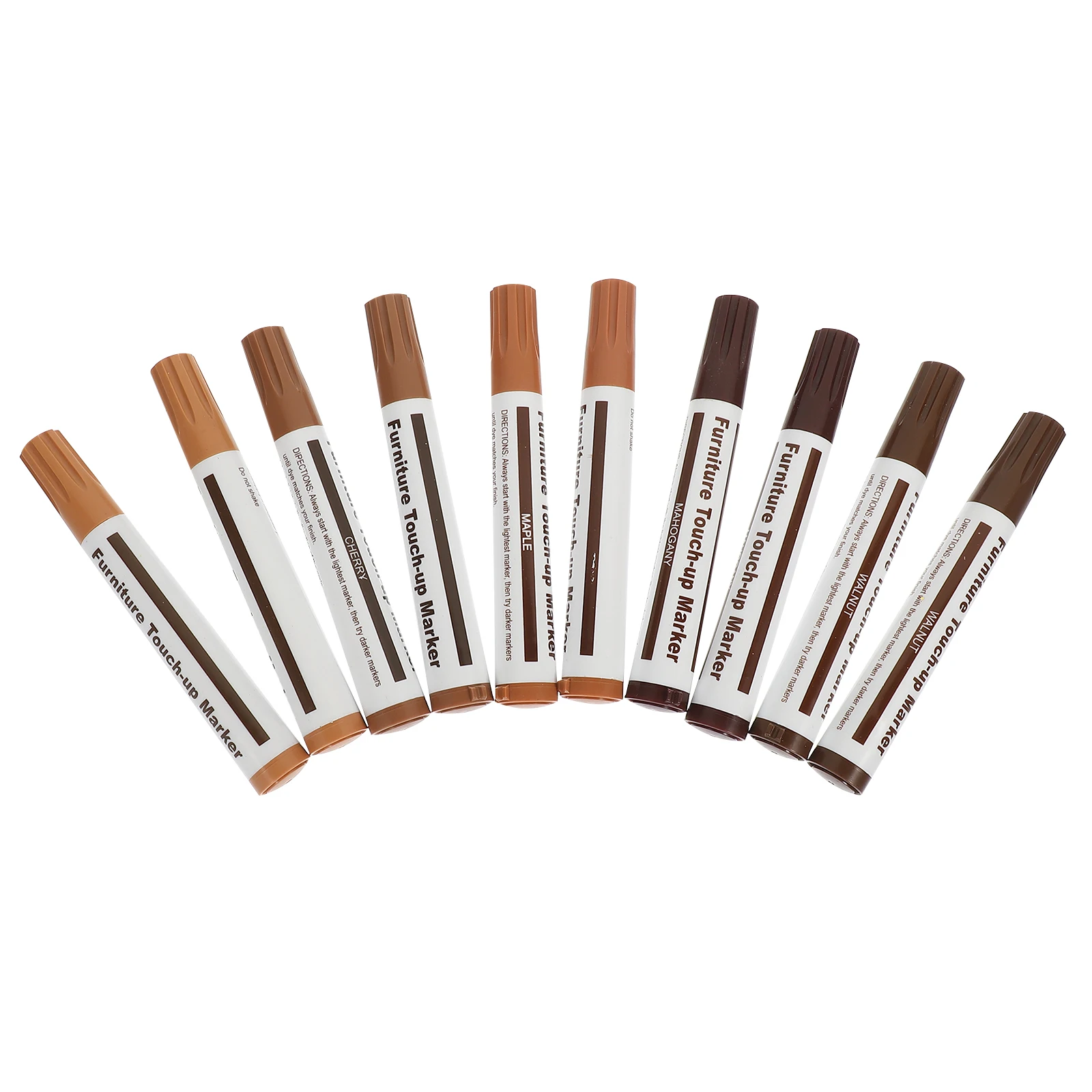 

10pcs Touch-Up Pen Waterproof Paint Multi-Function Tool For Wood Metal Glass Surface Portable Marker Pens Home Furniture Kit