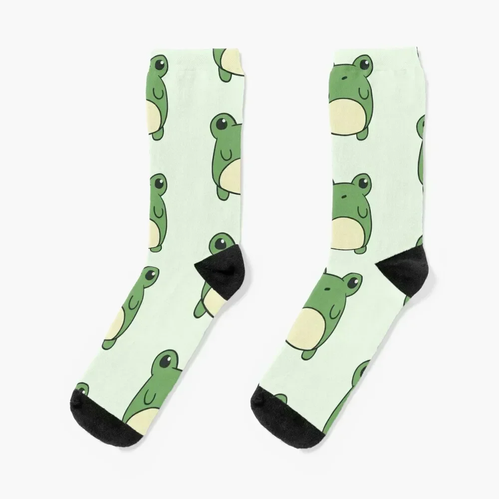 hans the frog Calcetines regalos de invierno liga brillante Diseñador Hombre Calcetines Mujer