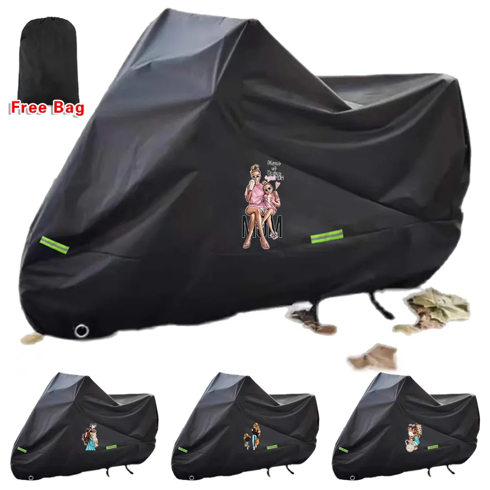 

Motorbike Rain Cover Motorcycle Waterproof Cover Mom Series Universal Outdoor Protection Sunshade Dustproof Uv Protective