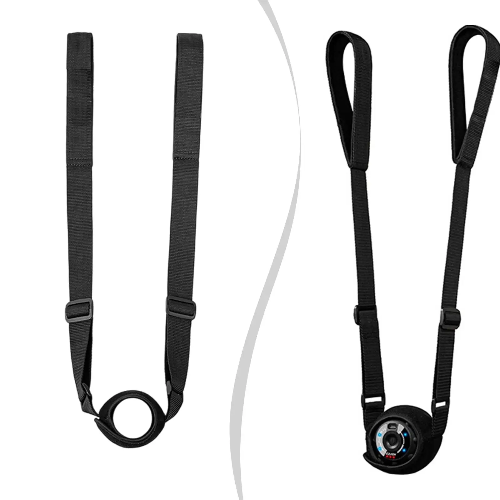 Vibrating Massage Ball Strap Fixing Strap Multipurpose Portable Holder Fixation Band for Waist Back Neck Shoulder Feet